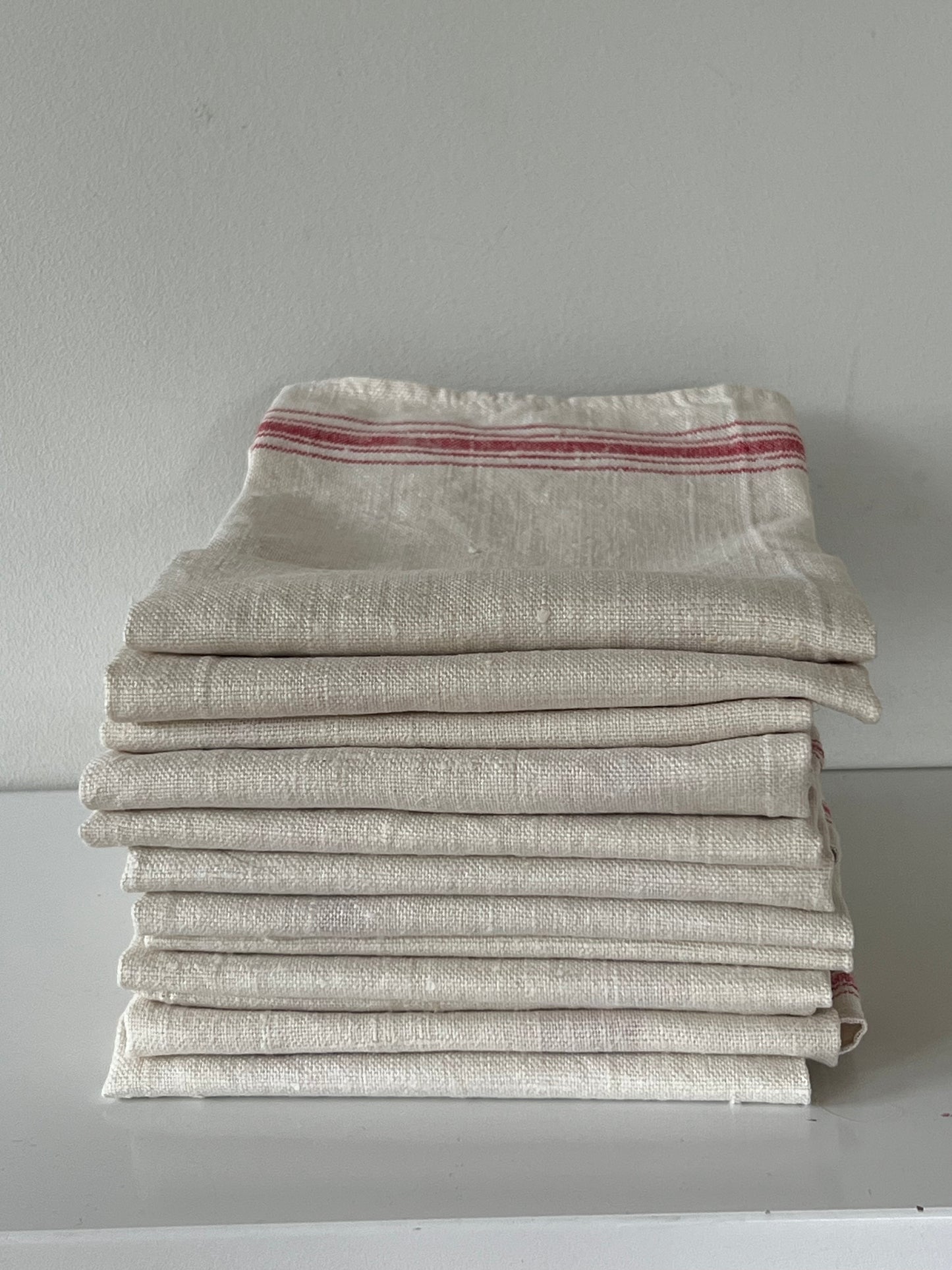 Linneservetter / handdukar (12)