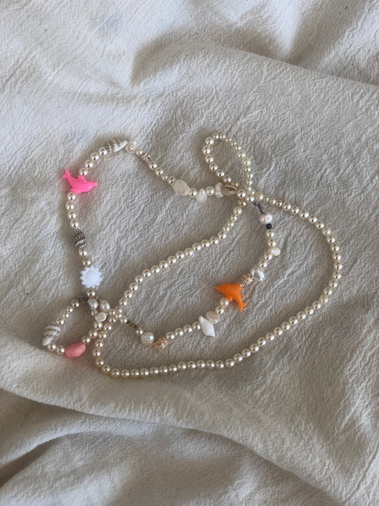 Pärlhalsband (38 cm)