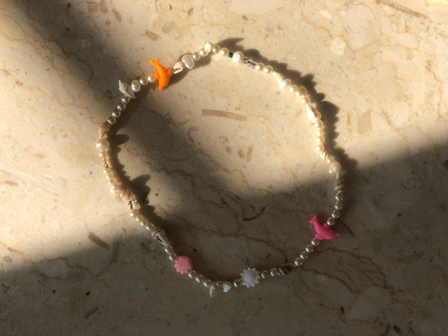 Pärlhalsband (38 cm)
