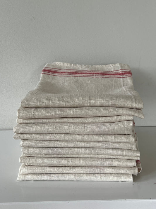 Linneservetter / handdukar (12)